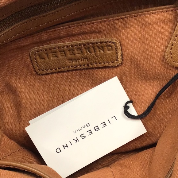 Liebeskind camel leather convertible crossbody - Picture 3 of 16